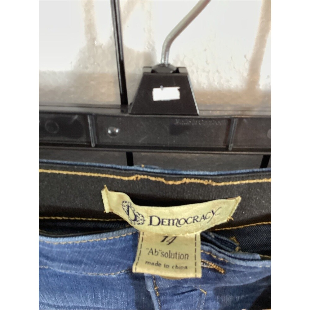 Democracy Jeans Womens Size 14 Blue Ab Solution SKU # 59973 - Picture 5 of 7